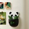 Plastic Panda Refrigerator Magnets Wall Mount Snack Sealing Clip  Food Preservation