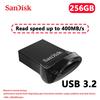SanDisk 128 ГБ USB 3.2 Gen 1 32 ГБ 64 ГБ 256 ГБ 512 ГБ 1 ТБ Ультракомпактная флешка Мини флешки флешка Высокоскоростная USB 3.1 USB-накопитель для компьютера U-диск