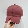 Letter Embroidered Baseball Cap Vintage Washed Dad Hats Lightweight Adjustable Sun Hat for Women Men