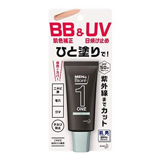 Мужской BB-крем Biore ONE UV SPF50+/PA++++ 30 г Бежевый