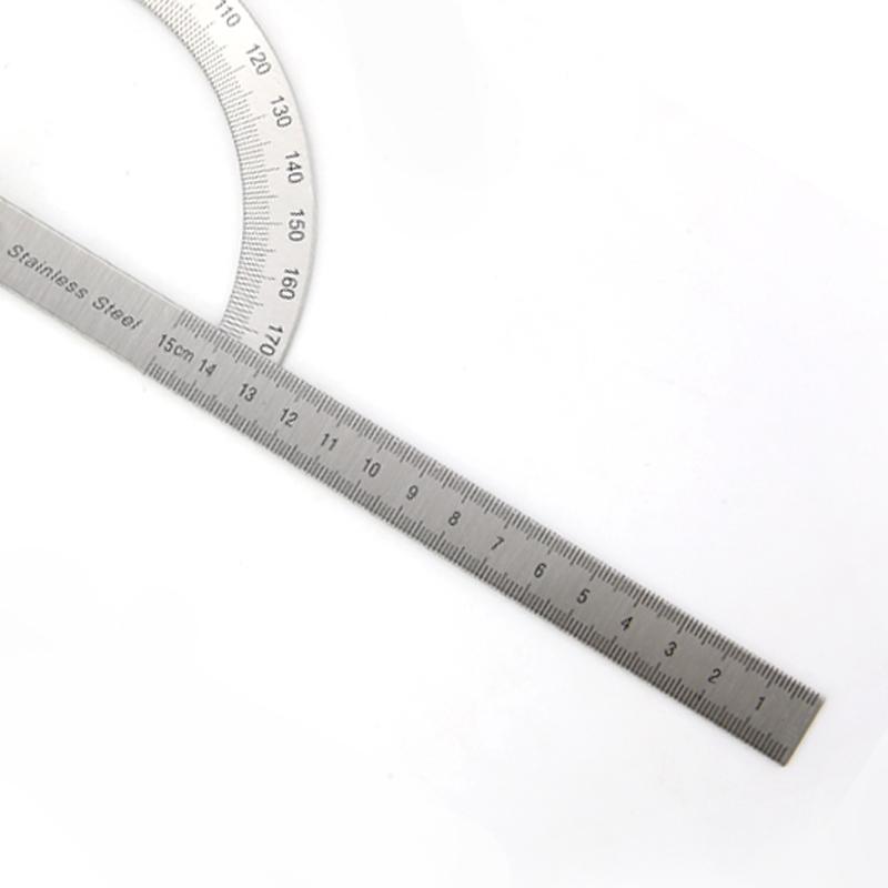 Multi Angle Ruler Stainless Steel Protractor Measuring Instruments Metal Angle Finder Carpenter Tools Angle Meter Goniometer