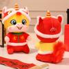 Chinese Style New Year Mascot Cute Lucky Pony Toy Funny Horse Stuffed Doll  Spring Festival