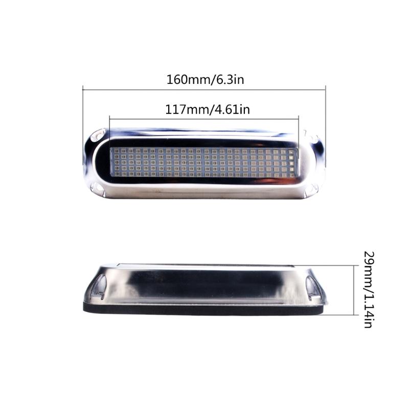 Marine Boat Light,, Utility Led Interior Light For Boat Deck Courtesy Transom Cockpits Light, 10-30V Waterproof Light