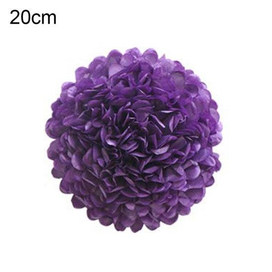 Handmade Craft Paper Flower Ball DIY Ceremony Birthday Wedding Party Decoration