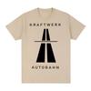 Kraftwerk Autobahn Music Vintage Tshirt Electronic Synth Neu Krautrock Cotton Unisex T Shirt New Tee Tshirt Womens Tops