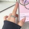 Корейское элегантное кольцо с несколькими переплетенными сердцами - Сладкий романтический подарок