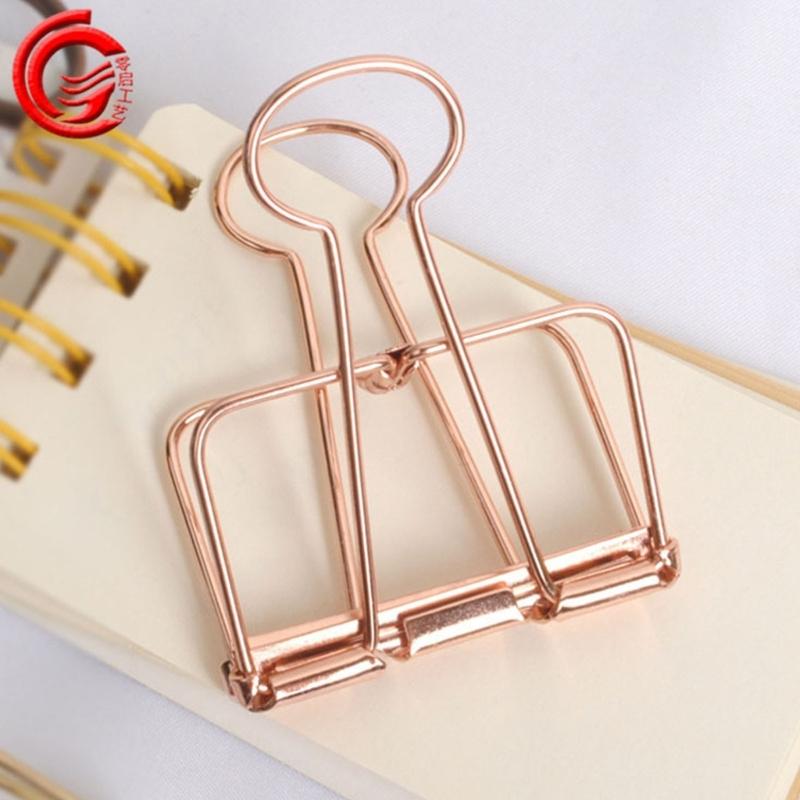 14 шт. полых скрепок, зажимы-биндеры с длинным хвостом, зажимы для купюр, канцелярские зажимы, зажимы для бумаги 19/32/51 мм, проволочные зажимы