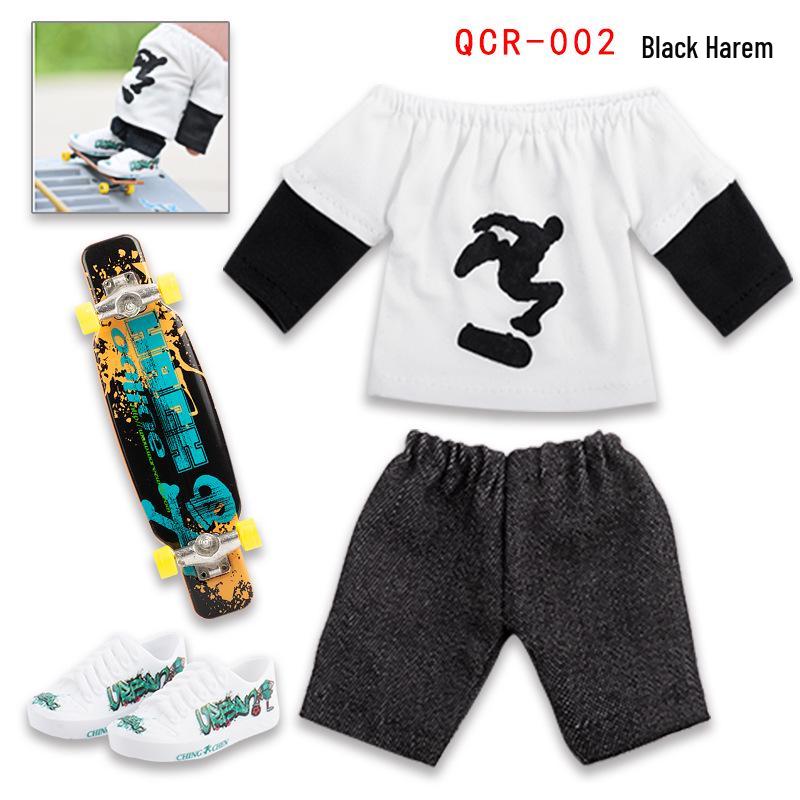 Mini Finger Shoes & Scooter Set with Finger Pants - Patent Protected, Authenticity Ensured