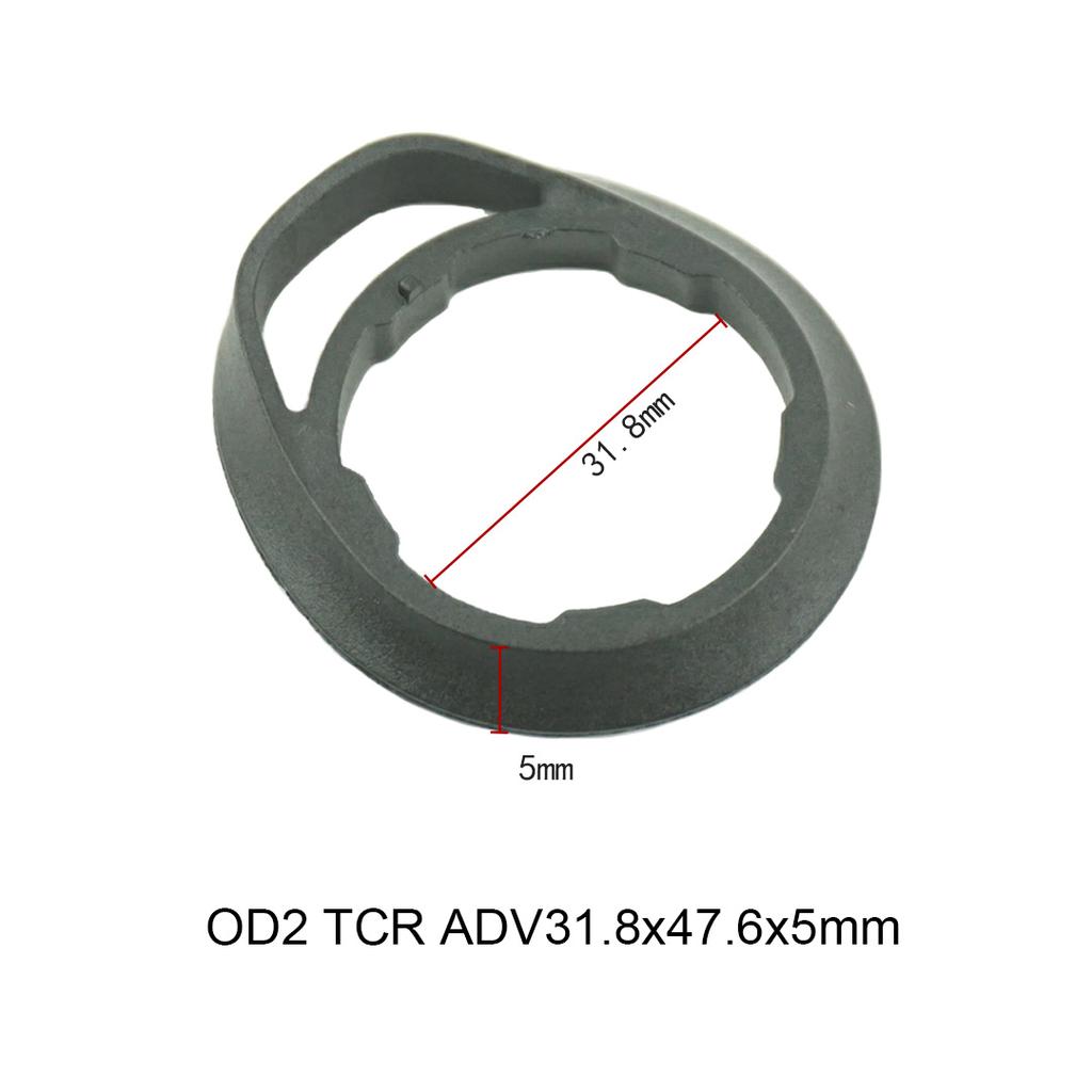 1pcs GIANT Headset Stem Spacer 2.5mm 5mm 10mm for PROPEL TCR ADV SL DEFY Pro Shim Plastic