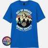Out Of Breath Hiking Society T Shirt Funny Hiking Tee Walker Trekking Gift S2XL