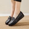 New Soft-soled Casual Women's Shoes Cowhide Single Shoes Flat-soled Non-slip Mother Shoes Women's Leather Shoes Factory Direct Sales