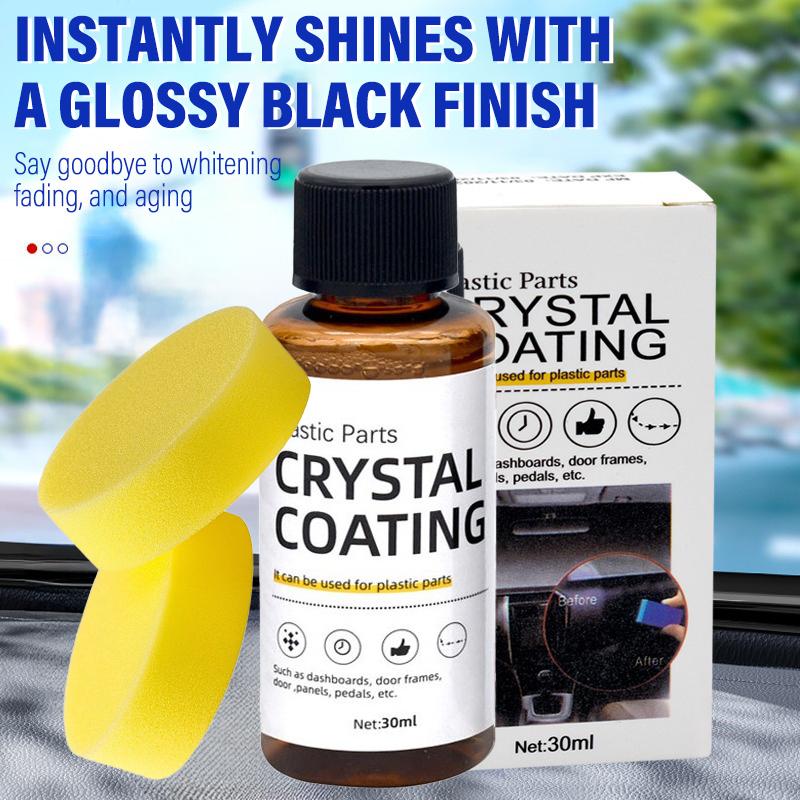 Car Plastic Restorer Back To Black Gloss Car Cleaning Products Plastic Leather Restore Auto Polish and Repair Coating Renovator