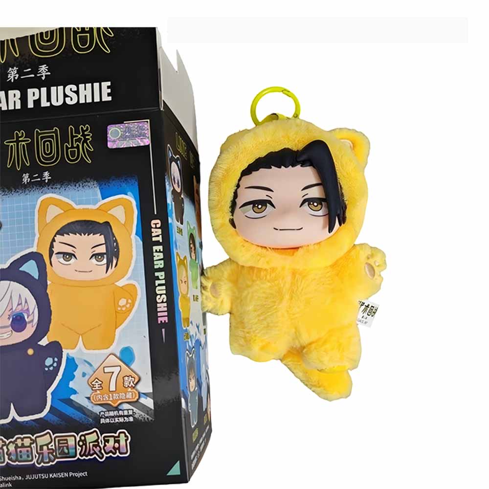 Милая плюшевая кукла Jujutsu Kaisen Битва V2 Рай кошек Вечеринка Аниме Периферия Мягкая набивная Коллекция Домашний декор Игрушка Подарок Дети