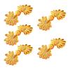 5 Pairs/Pack Cheongsam Closure Sewing Fasteners Chinese Knots Frog Button Decorative Buttons Chinese Traditional Buttons