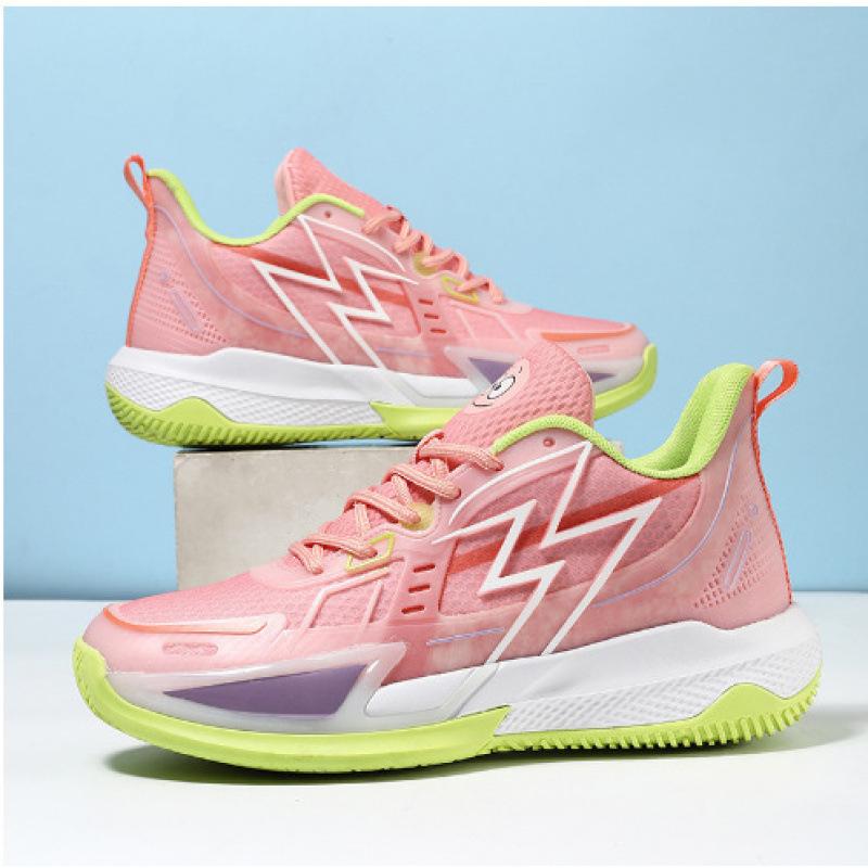 Кроссовки Губка Боб для мужчин и женщин с низким верхом, дышащие, нескользящие, износостойкие, амортизирующие, легкие, с мягкой подошвой, студенческие, светящиеся