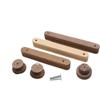 1PC Door Handle Natural Cabinet Pulls Dresser Cupboard Handles Wardrobe Closet Handle Furniture Wooden Kitchen