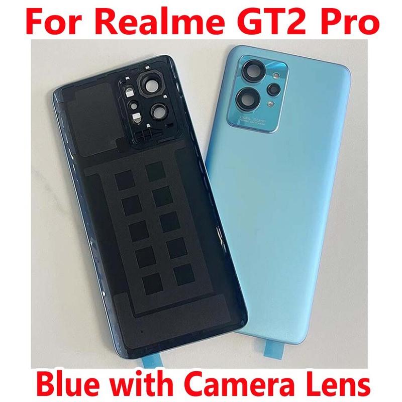 Best Quality Back Cover For Realme GT2 Pro Battery Cover Glass Panel Rear Housing Case Phone Lid Replacement GT 2 Pro