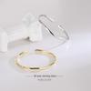 Banyan Tree S925 Silver Adjustable Thin Open Bracelet: Japanese & Korean Style, Smooth & Irregular Design for Women