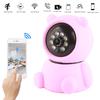 1080P WiFi PTZ Camera Pink Bear Styling Remote Viewing Night Vision 2?Way Audio Security Home CCTV