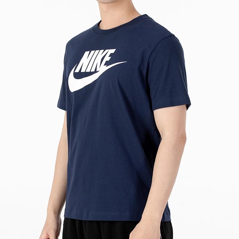 Nike Спортивная футболка мужская темно-синяя AR5005-411
