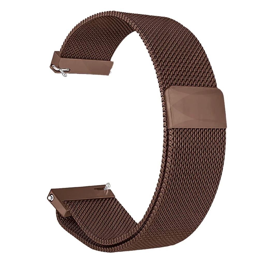 20mm/22mm  Magnetic Milanese Strap for Samsung Galaxy Watch 7 6 5 4 40 44mm Gear S3 Stainless Steel Band for Huawei GT5 Bracelet