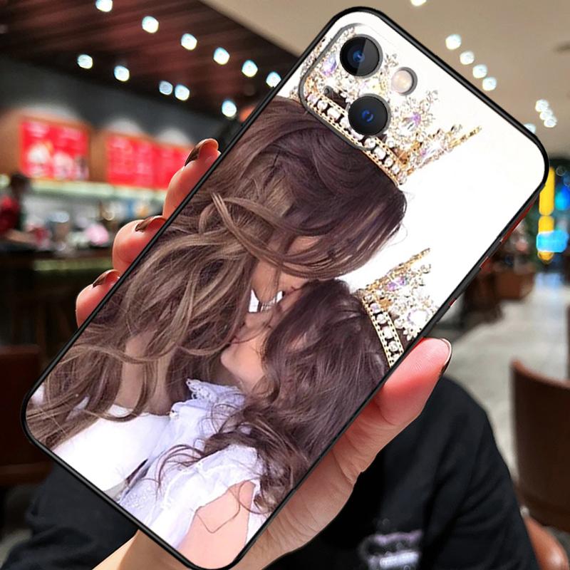 Красивая Мать Дочь Сын Для iPhone 12 11 14 13 Pro Max Mini XS Max XR X SE 2020 6S 7 8 Plus Чехол Задняя Крышка Телефона