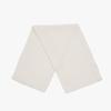 Saint Luxure Soft Leaf Muffler Ivory