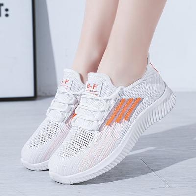 Модные повседневные туфли на плоской подошве для женщин: Дышащая сетка и мягкая подошва, удобная дышащая сетчатая обувь