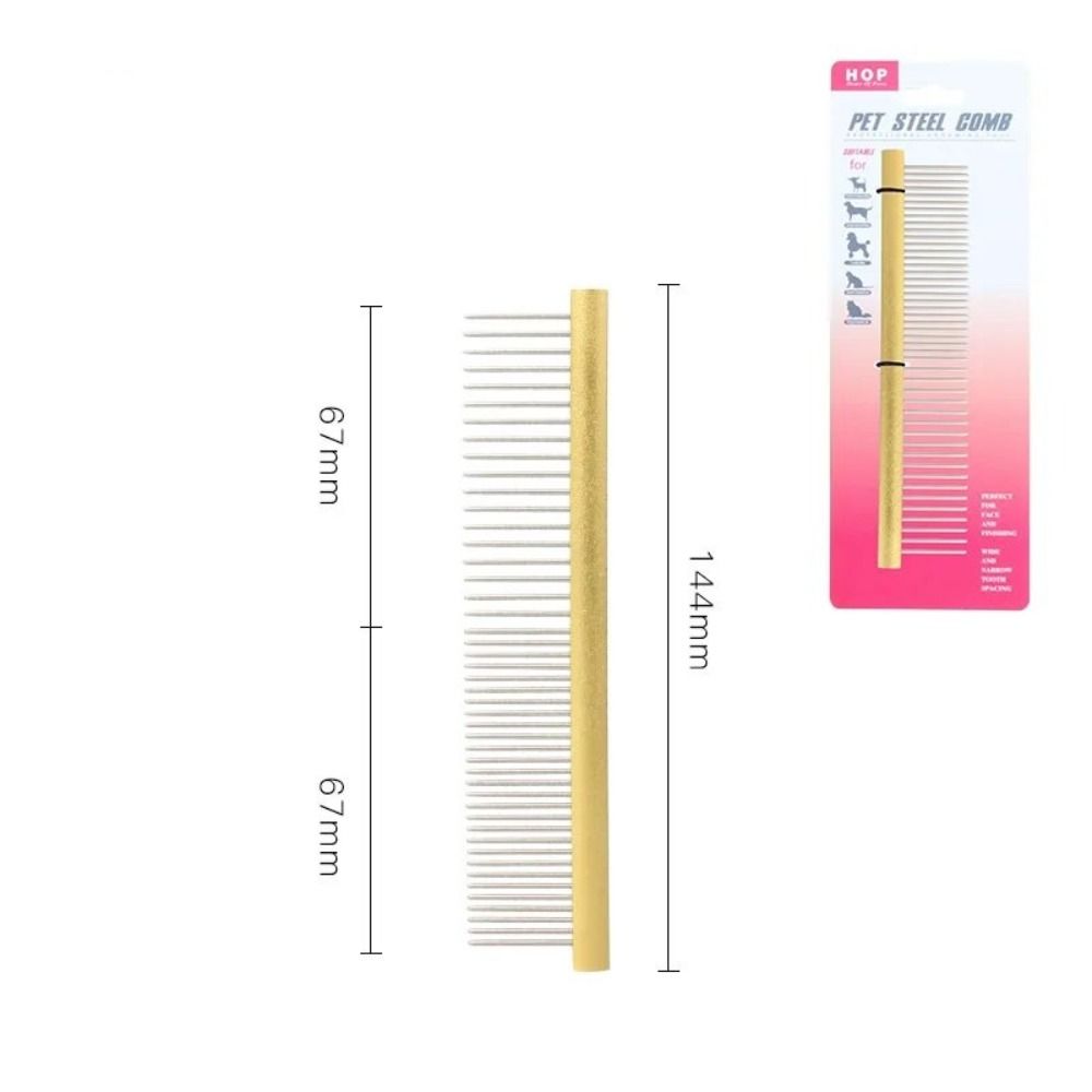 Расческа для удаления волос Pet Comb Light Алюминиевая чистящая щетка для триммера для волос Щетка для триммера для собак/кошек