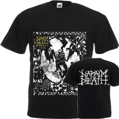 Футболка унисекс, утилитарная футболка с принтом Extreme Metal Band Napalm Death Dtg