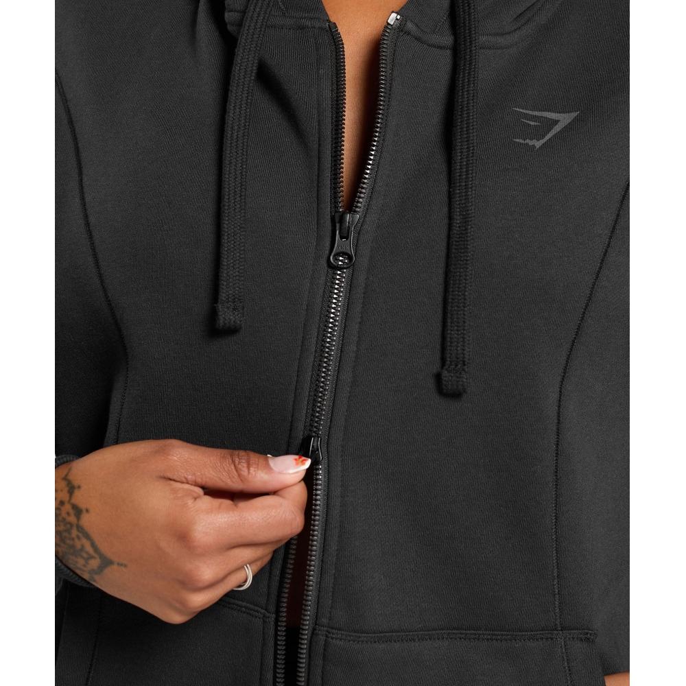 Gymshark Толстовка с капюшоном Power Black B2b4a Bb2j