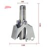 1Pc Stainless Steel Manual Nose Ear Hair Trimmer Clipper T30 WF for Hair Removal