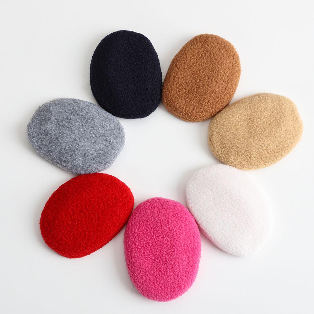 Ветрозащитный пушистый флис Зимняя защита ушей Утеплители для ушей Наушники-вкладыши Утеплители без ремешка