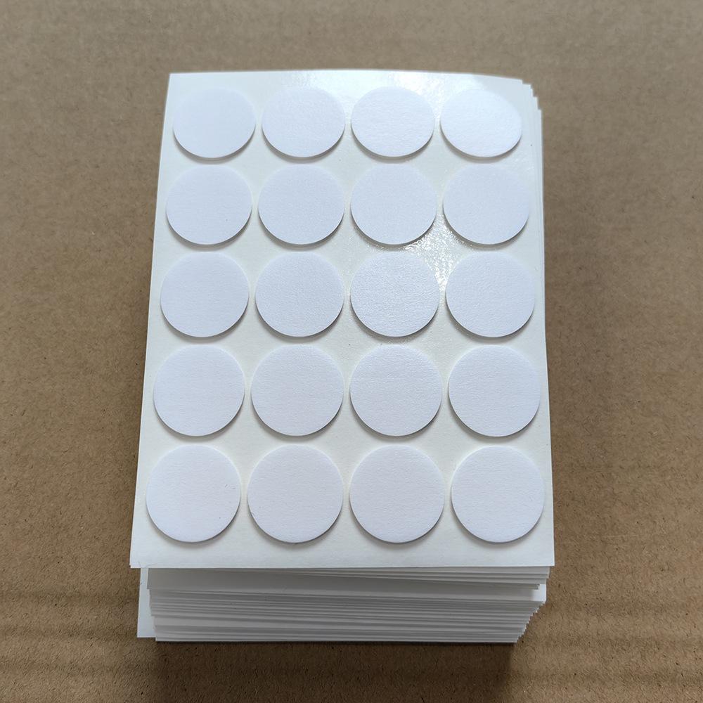 1 шт. Двусторонняя лента из вспененного материала для фитиля свечи, 20 шт. диаметром 2 см и толщиной 1 мм, наклейка на основание фитиля.