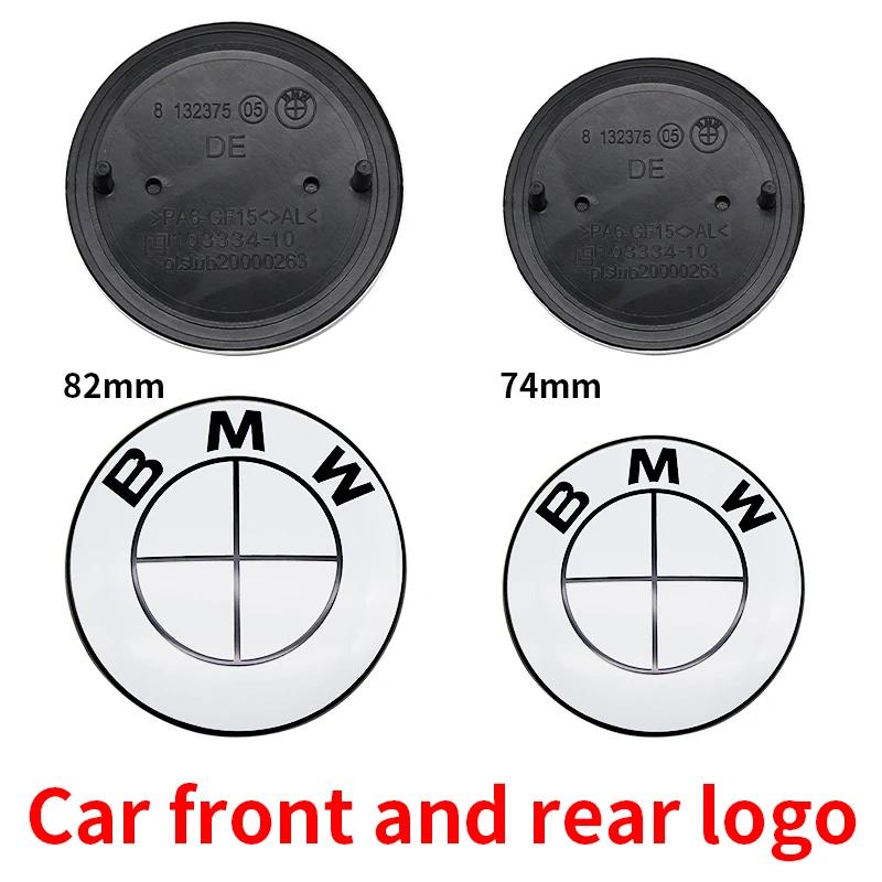 BVYD9 7Pcs ABS Car Front Grille Trunk Logo All white For BMW G30 G31 G38 G11 G12 G20 G28 F10 F48 F21 F22 Wheel Rim Decoration Cover
