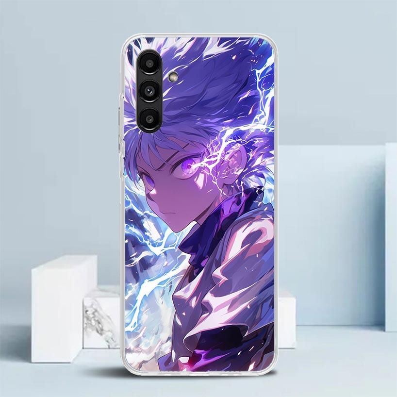 Чехол-обложка Huner X-Hunters Killua для Samsung Galaxy A17 A37 A57 A16 A26 A36 A56 A15 A14 A55 Чехол для телефона A13 A53 A25 A35 A24 A34 A23 A
