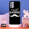 Hairdresser Barber Scissors Case For Samsung Galaxy A56 A16 A26 A36 A55 A35 A15 A54 A34 A14 A52 A32 A12 A13 A33 A53 A17