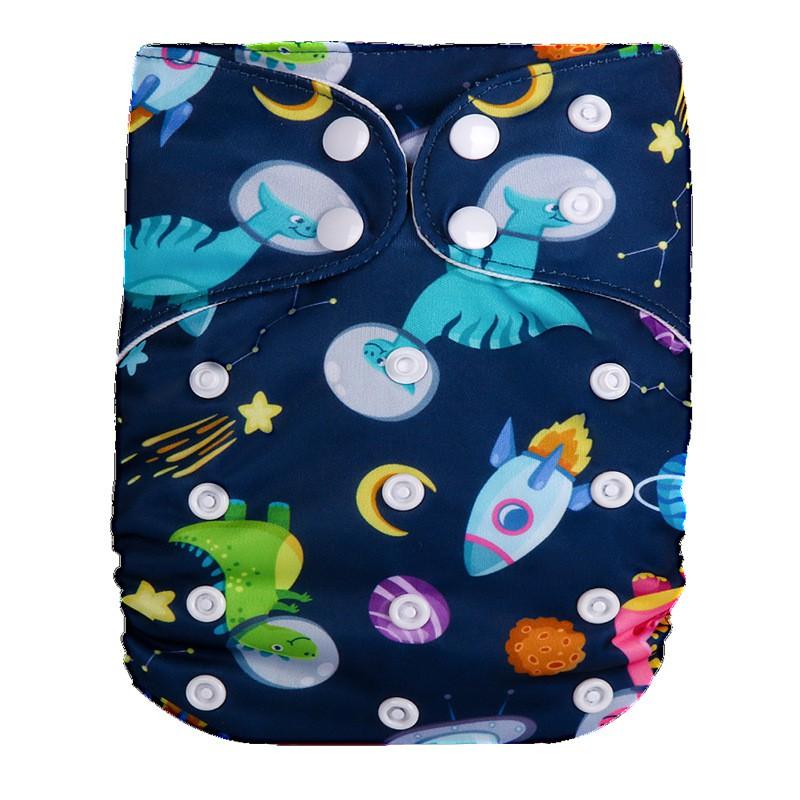 Washable Toddlers 1-3 Years Breathable Ice Silk Inner Layer TPU Waterproof Reusable Diaper Cover