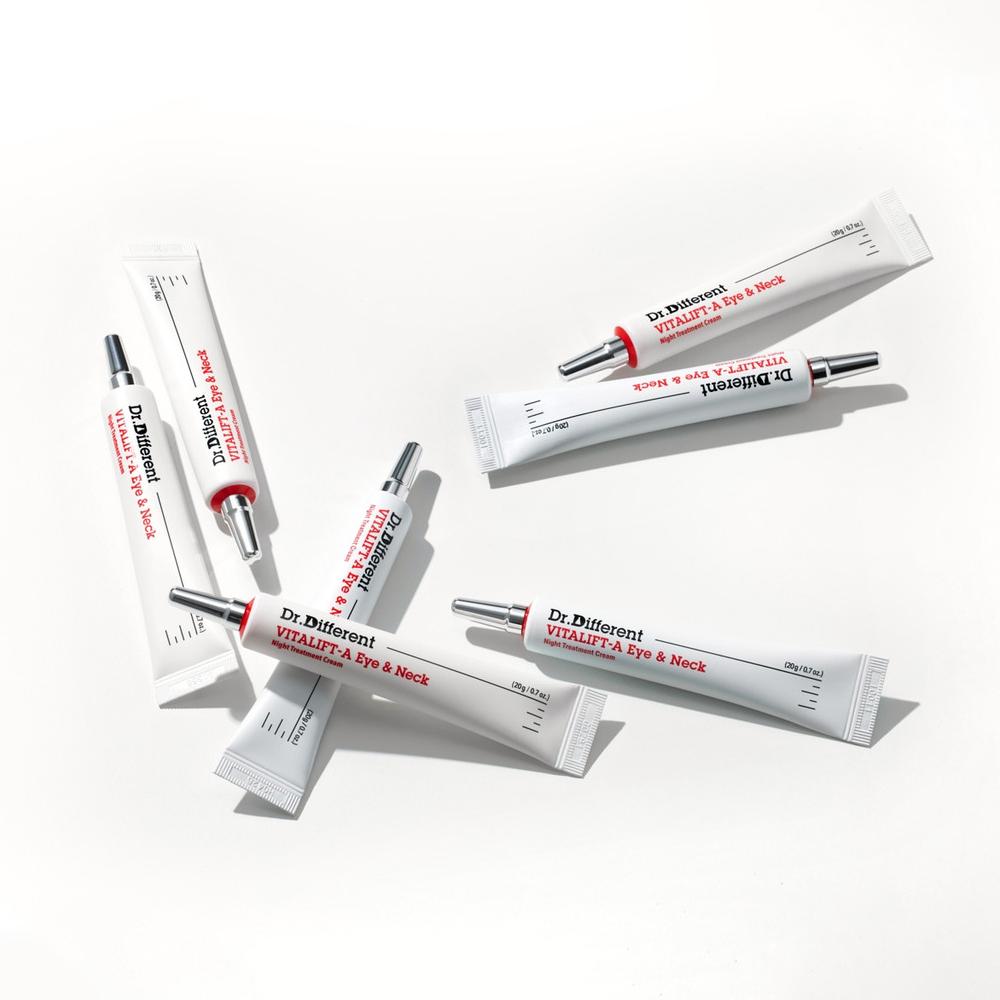 DR.DIFFERENT VITALIFT-A Ночной крем для глаз и шеи 20 г