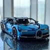 Строительные блоки Спортивный автомобиль Детская головоломка Собранные строительные блоки из мелких частиц