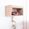 Car Garage Key Holder with Opening Door Wall Mount Key Organizer Decorative Key Hanger for Home Entrance Use Car Enthusiast