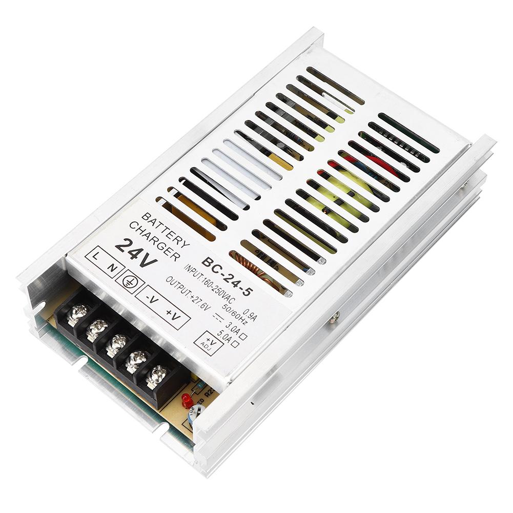 Генератор Зарядное устройство для аккумулятора Интеллектуальный источник питания BC?24?5 160?250 В плавающее зарядное устройство 24 В