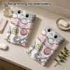 Lovely Kitty Cartoon Absorbent Bath Towel, Soft Quick Dry Hand Towel