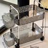 Miling 3-Tier Rolling Storage Cart