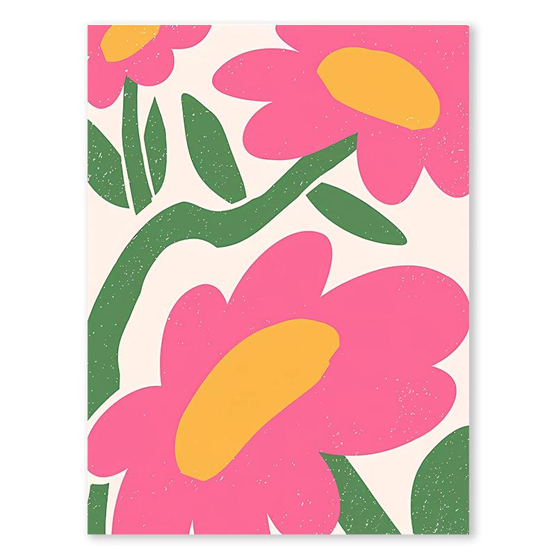 Retro Cocktail Disco Cherry Aesthetic Posters And Prints Pink Preppy Wall Art Canvas Painting Wall Pictures For Dorm Room Decor