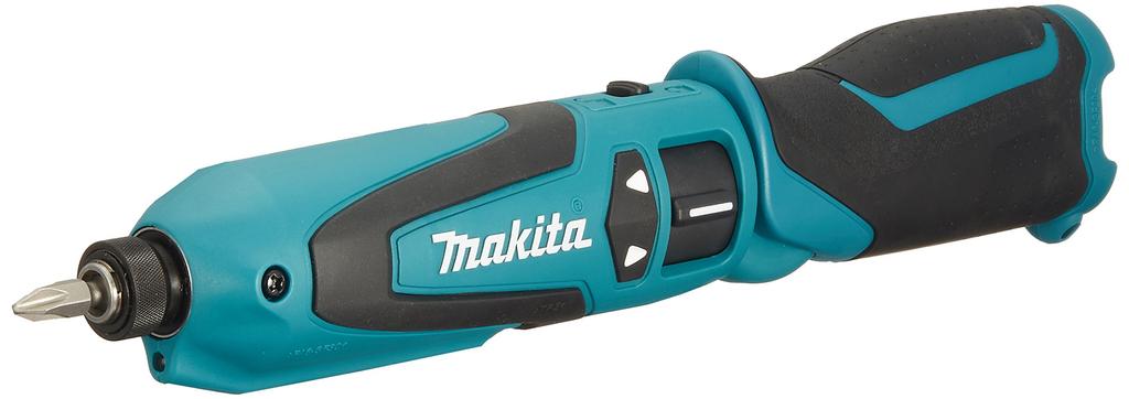Makita Ударный гайковерт TD021 крутящий момент 22 Нм, зарядное устройство для аккумулятора продается отдельно, TD021DZ, ручка-тип (7,2 В)