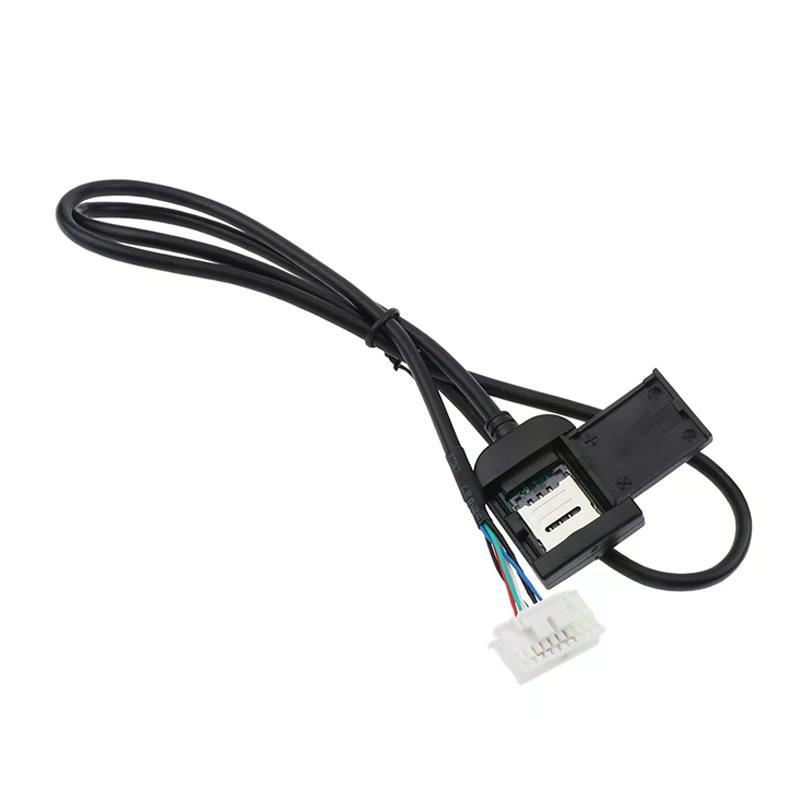 1Pc-5Pcs Sim Card Slot Adapter ForAndroid Radio Multimedia Gps 4G 20pin Cable Connector Car Accsesories Wires Replancement Part