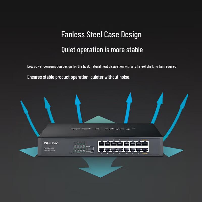 TP-Link TL-SG1016DT 16-Port Gigabit Ethernet Switch