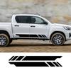 2Pcs Pickup Car Side Door Stickers For Toyota Hilux SR5 SR GR 2005  AN10 AN20 AN30 Car Styling Vinyl Decals Auto Accessories