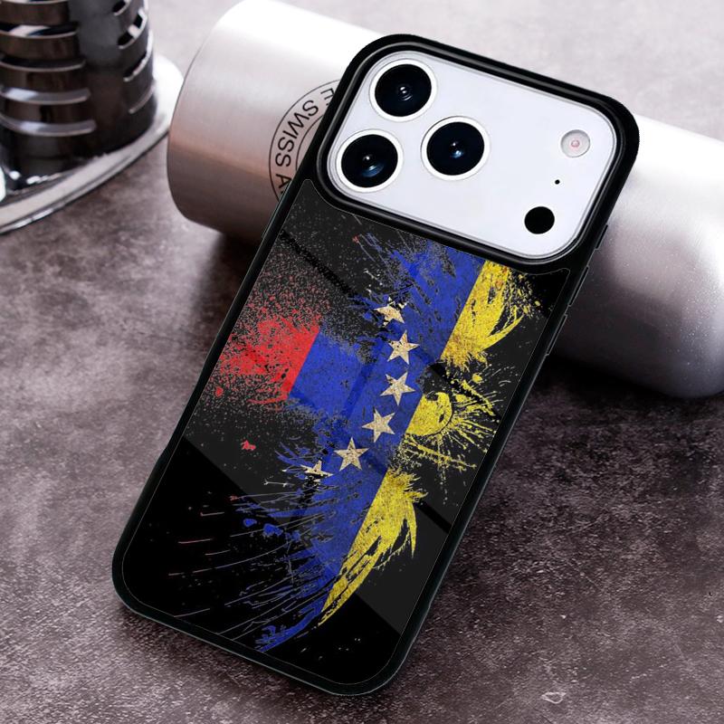 Venezuela Flag Phone Case For iPhone 17,16e,15,14,13,12,11,Mini,Pro,MAX soft Silicone Cover